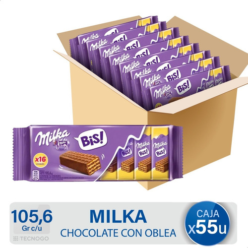 Caja Oblea Milka Bis Chocolate Pack - Mejor Precio