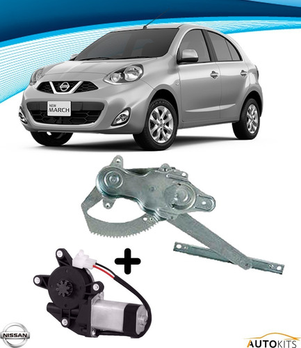 Maquina Vidro Elétrico March Trs Com Motor