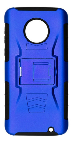 Imagen 1 de 7 de Funda Uso Rudo 3 En 1 Colores Motorola Moto G6 Plus