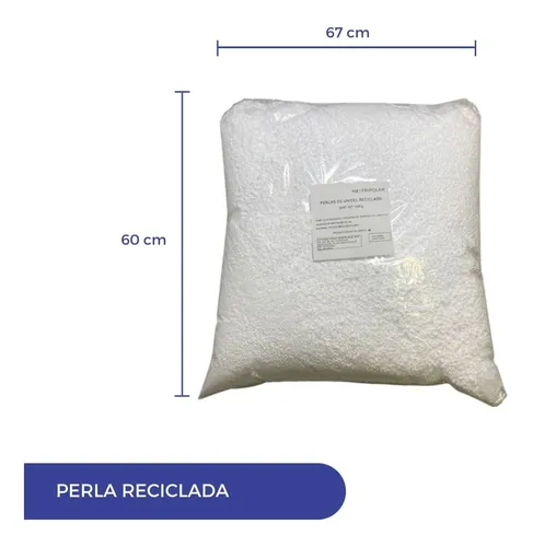 2 Kilos Perla Unicel Bolitas Relleno Puff