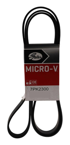 Correia Micro-v Gates 7pk2300 Toyota Hilux, Sw4  - Cód.5408