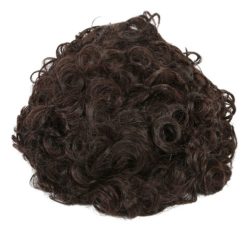 Pelucas Cortas Y Rizadas, Onduladas, Cabello Sintético Para