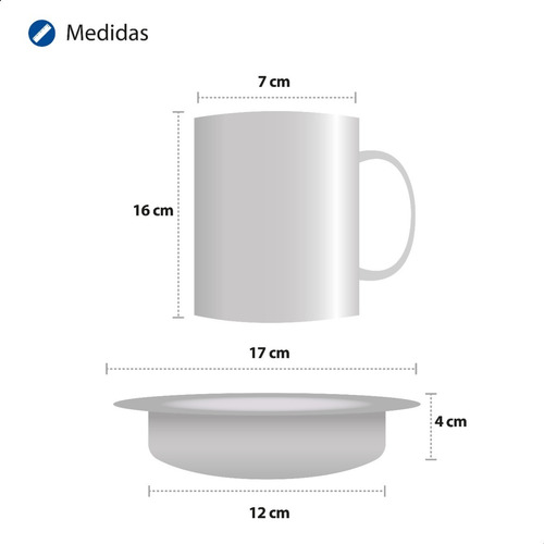 Imagen 4 de 7 de Taza Plastica Con Plato Infantil Personajes Animados Set