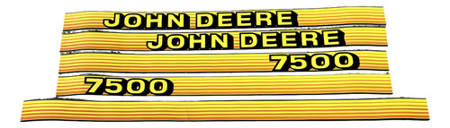 Juego De Calcos Para Tractor John Deere 7500