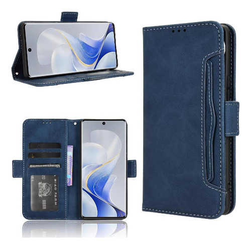 Funda For Vivo V40 5g Funda Billetera De Cuero Con Tarjeta