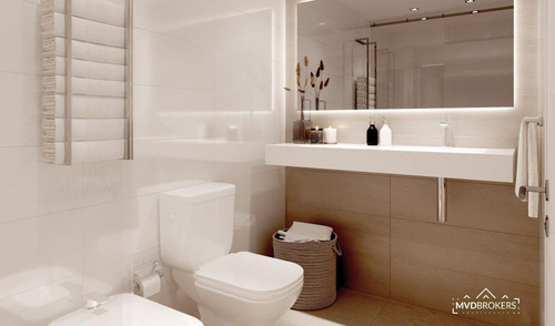 Imagen 8 de 27 de Torre Arenas T4 U715 | Venta Apartamento Monoambiente A Estrenar En Malvín Sur - Rambla - Premium - Full Amenities - Entrega Inmediata!