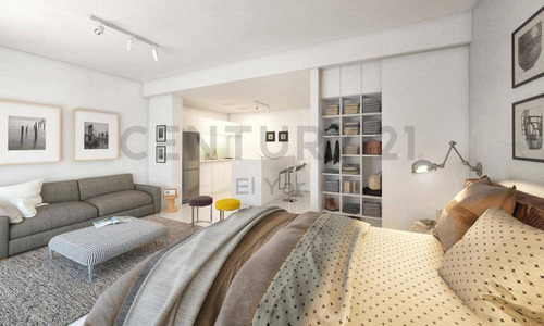 Imagen 4 de 9 de Dos Ambientes En 3er Piso Con Balcón