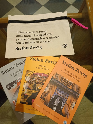 Imagen 4 de 6 de Pack Stefan Zweig (3 Libros + Sobre ). Stefan Zweig. Godot