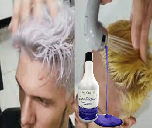 Shampoo Desamarelador Para Cabelos Louros Luminositta 1000ml