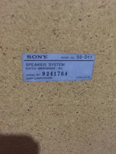 Cornetas De Sonido Sony Usadas (Usado)
