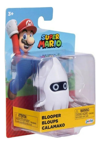 Figura Blooper Calamako 7cm. Nintendo Super Mario