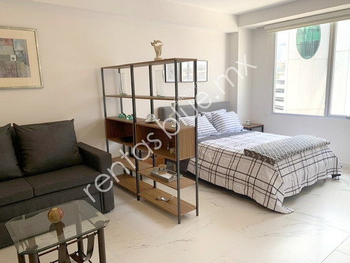 Imagen 3 de 30 de Loft Amueblado En Renta En City Blue Santa Fe