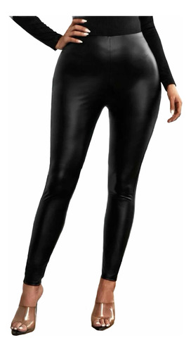 Leggins Vinipiel Muy Stretch Shein Xs-xl