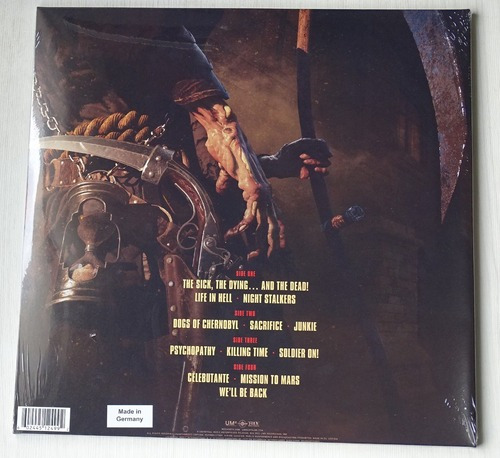 Lp Megadeth ¡Los enfermos, los moribundos y los muertos! Duplo Lacrado