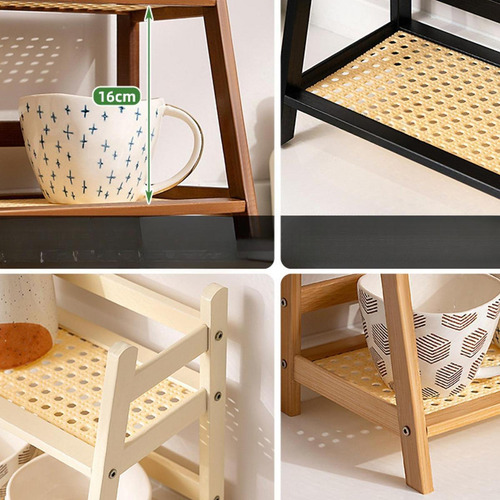 Soporte Para Tazas De Encimera, Escurridor De Marrón