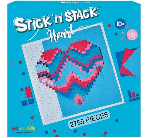 Stick N Stack Mosaic Arts And Crafts Para Adultos Con P...