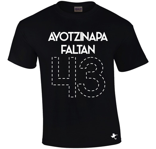 Playera Bandas Calle 13, Ayotzinapa Faltan 43 Protesta Music