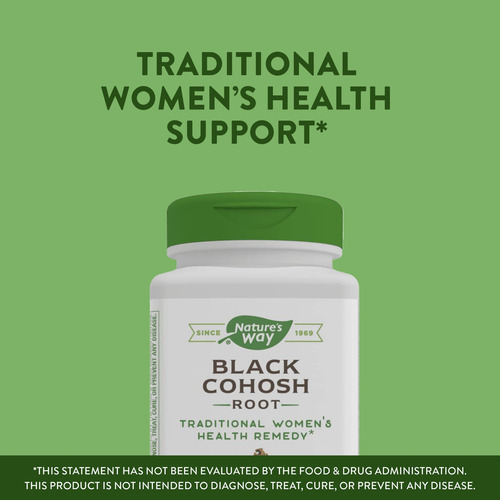 Nature's Way Black Cohosh Root, 540 Mg,180 Capsule 14690