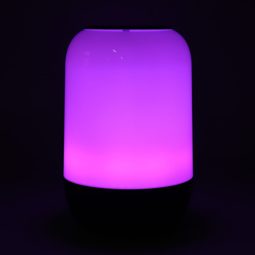 Altavoz Nocturno Portátil Inalámbrico De 7 Colores, Mesita D