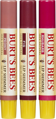 Regalo Navideño De Burts Bees Bissable Color, 3 Relucientes