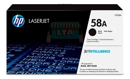 Toner Original Hp Cf258a Para M404 M406 M428 3.000 Páginas