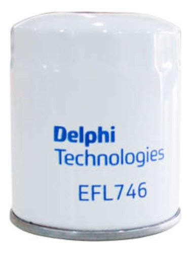 Filtro Oleo Lubrificante Delphi Uno 2014 2015 2016  Efl746