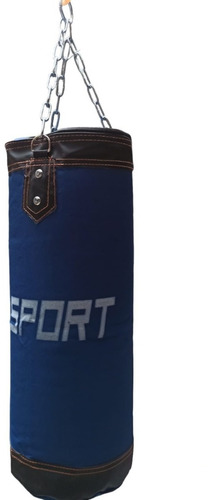 Saco De Boxeo Sport Azul 60cm