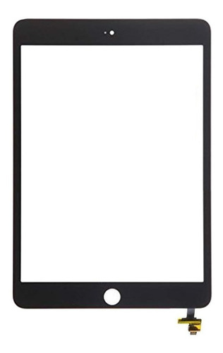 Digitalizador Táctil Para iPad Mini 3 A1599 A1600, Negro