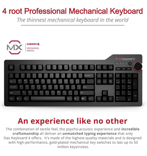 Imagen 2 de 6 de Teclado Das Professional Clicky1 Soft Tactile - Interruptor