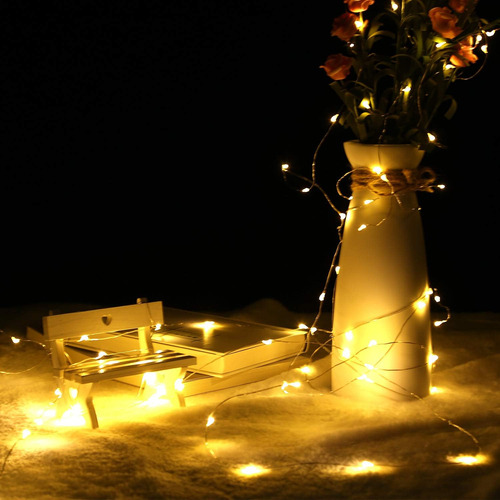 Luces De Hadas Tingmiao Luces De Cuerda De Alambre De Cobre