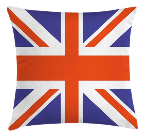 Ambesonne Union Jack - Funda De Cojín Con Diseño De Bande.