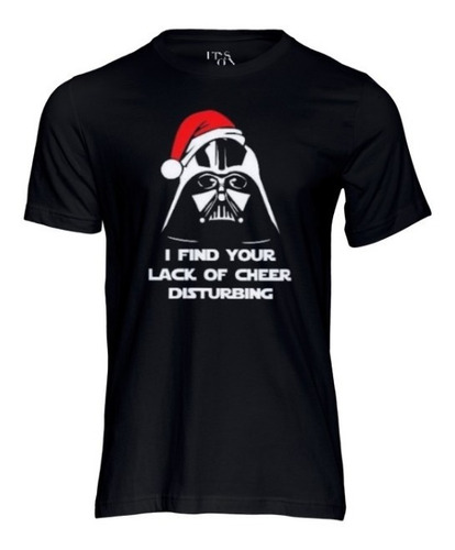 Playera Navideña. Darth Vader. Navidad. Star Wars.