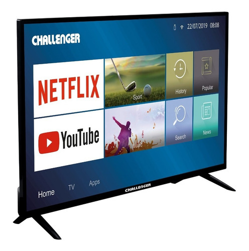 Televisor Challenger 40 Pulgadas Fhd 40ll49 Smart Tv