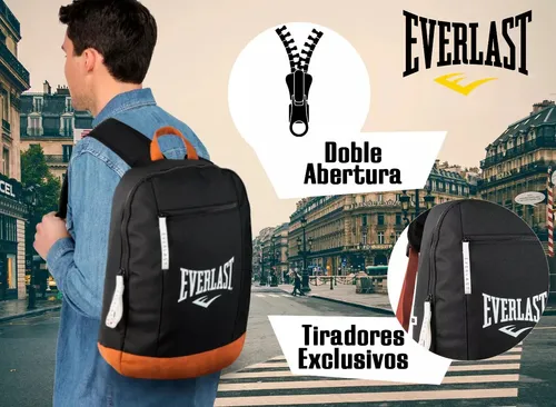 Mochilas everlast ecocuero hotsell
