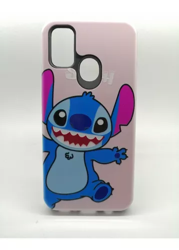 Funda Para Celular Samsung M30s Flores Diseño Stitch Mujer