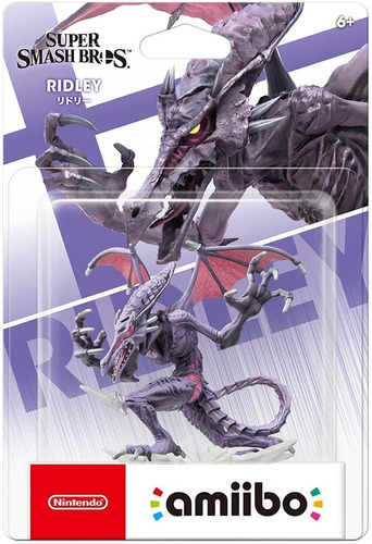 Amiibo Ridley Super Smash Bros (en D3 Gamers)