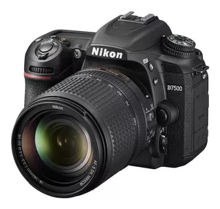 Nikon Kit D7500 + Lente 18-140mm Ed Vr Dslr Color Negro