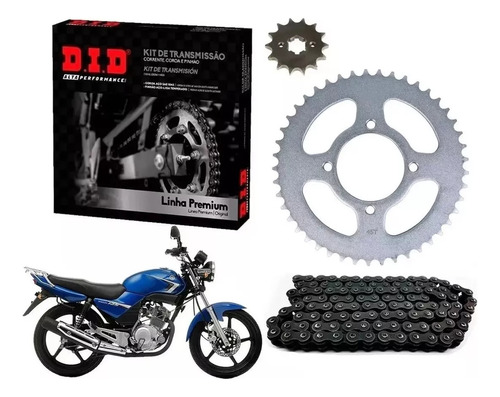 Kit Transmision Did Yamaha Ybr 125 (45t - 14t)