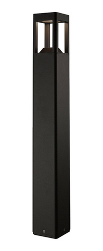 Baliza Led Cuadrada Iluminación Exterior 7w Grafito Calux