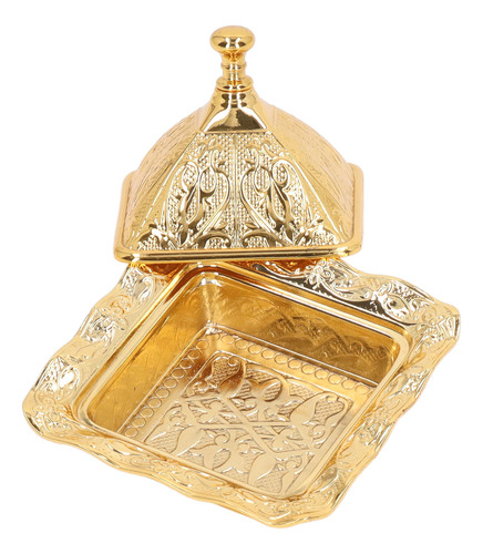 Sugar Bowl Gold Para Servir Azúcar, Tamaño Mini, Vintage, Fo