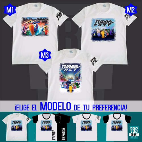 Camiseta Rescue Aviones Rescate Turbo Fast Poliester