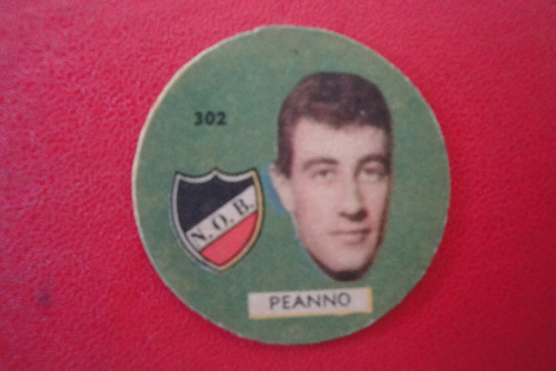 Figuritas Sport Año 1960 Peanno 302 Newells Old Boys