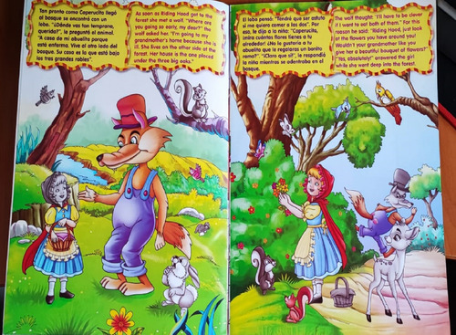 Cuento Infantil Clásicos Caperucita Roja