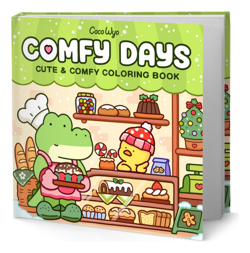 Comfy Days - Libro Para Colorear Adultos Original