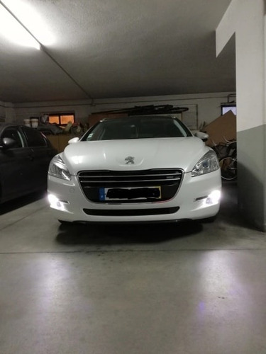 2 Focos Led H16 5202 Luz 7000k Aprox Con Mini Lupa
