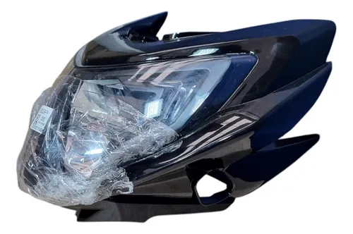 Carenaje Con Farola Tvs Apache 200 Rtr Negro Duramax