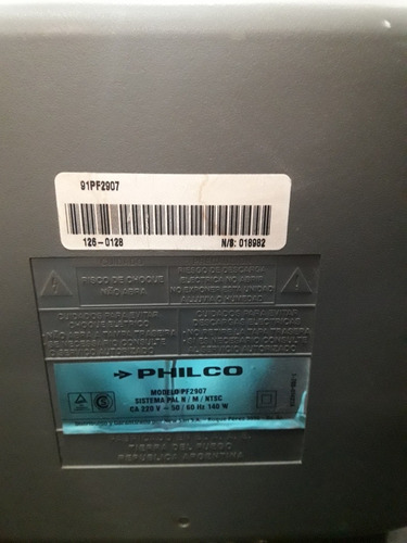 Tv Philco 29 . Pantalla Plana