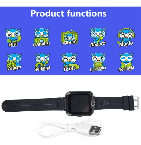 Reloj De Teléfono Inteligente Para Niños Con Juego De Cámara