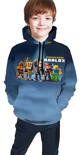 M Niños Roblox Sudadera Con Capucha Impresión 3d Dibujos