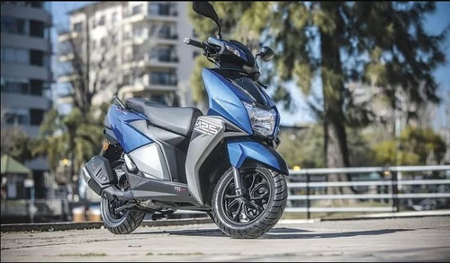Imagen 24 de 25 de Moto Scooter Tvs Ntorq 125 Azul Puesta En Calle! Caba Y Gba